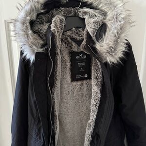 Hollister Faux Fur-Lined Parka